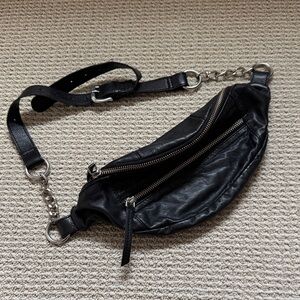 Free People chained satchel bag